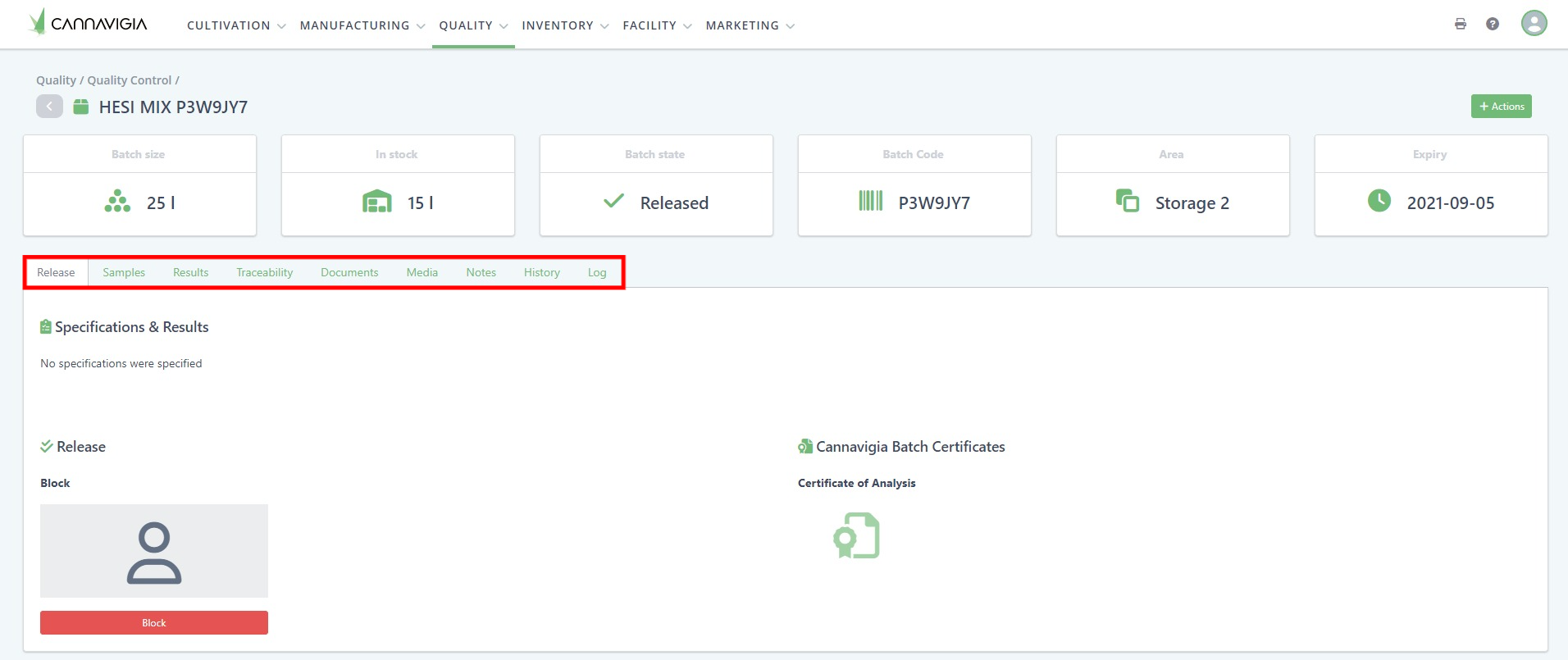 Article Batch Detail View